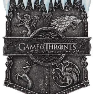 Magicun N.Giftware~Ice Sigil Magnet 8cm Game of Thrones, Silver