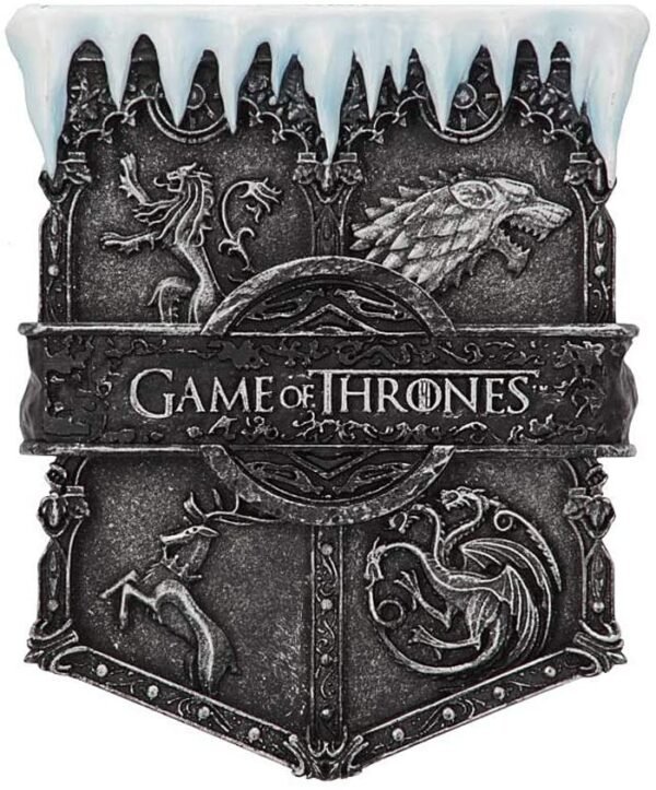 Magicun N.Giftware~Ice Sigil Magnet 8cm Game of Thrones, Silver