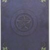 Wiccan Collection~Embossed Book of Shadows Ivy 17cm, Coated, Wood Free Paper, Blue