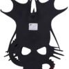 Artist Collections~ Spiral Serpent Infection Dragon and Mutated Skull Wall Plaque, Red, 31.5cm
