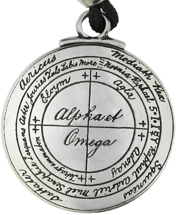 Soloman Pentant~Pewter Talisman For Performers Seal of Solomon Pentacle Pendant