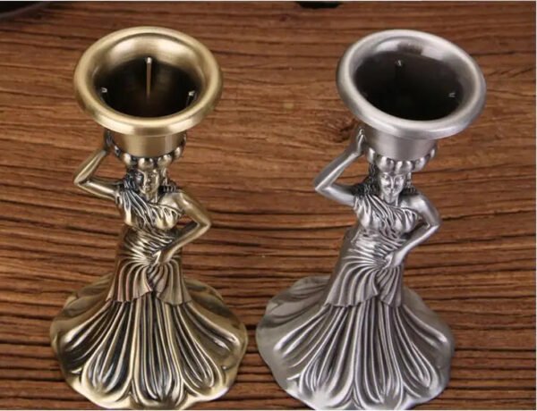 Santa Maria metal candle holders candle lantern iron candle holder candle container for candy bar ZT122