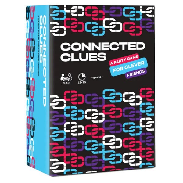 Connected Clues - a Party Game for Clever Friends | Phrase Guessing Fun Based on the Popular before and after Game Show Category