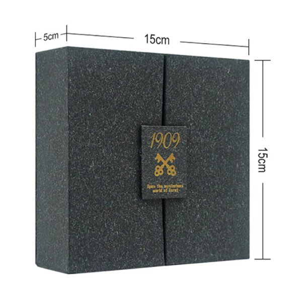 High Quality Mysterious Gold Foil Tarot PVC Table Game Color Card Gift Box Set Bronzing Waterproof Tablecloth Crystal Stone