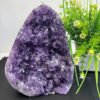 Natural Raw Amethyst Geode Purple Crystal Quartz Cluster Dream Energy Healing