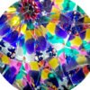 Glitter Wand Kaleidoscope 9 Inches - Continuous Movement Kaleidoscope,Glitter Filled Wands Kaleidoscope in Gift Box(Blue)