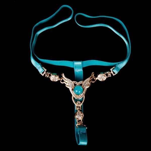 Limited Time Offer Women Sexy Shiny Rhinestone Panties Thongs Open Crotch Seamless Massage Underwear Erotic Lingerie G-string