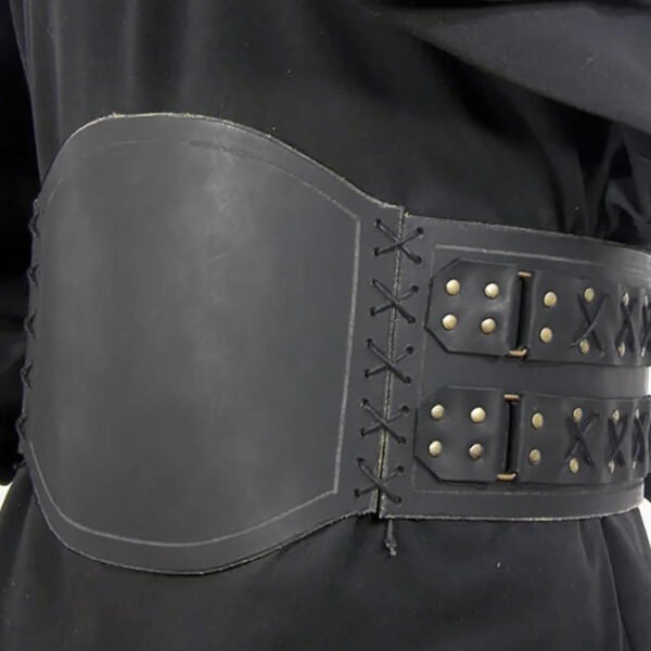 Medieval Viking Wide Belt Men Knight Pirate Samurai Cosplay Costume Armor Middle Ages Steampunk Accessory Larp Props For Adult