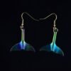 7type Psychedelic Multicolor Cicada Snake Butterfly Spider Insect Animal Earrings Cute Earrings Magic Jewelry for Women
