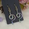7type Psychedelic Multicolor Cicada Snake Butterfly Spider Insect Animal Earrings Cute Earrings Magic Jewelry for Women