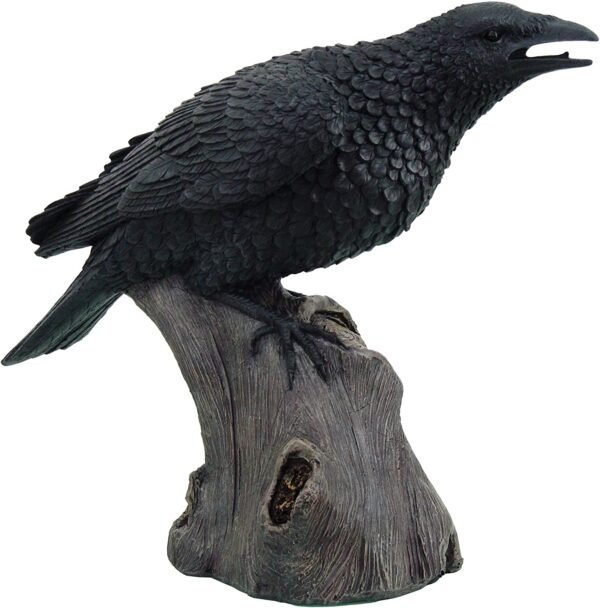 Dark Collection~Ravens Cry 35cm Figurine, Resin, Black