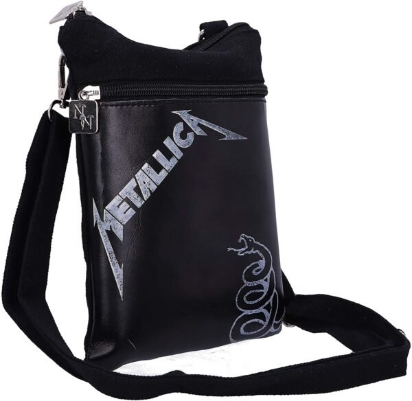 Band Merchandise~ Officially Licensed Metallica The Black Album Shoulder Bag, 23cm