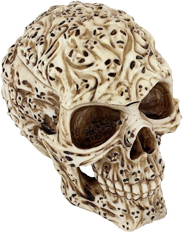 Magic  Collection~Design Toscano CL76381 Skull's Soul Spirit Sculptural Box,Full Color