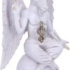 Magicun N.Giftware~Dark Lord 26cm White Baphomet Figurine