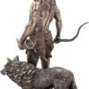 Wiccan Collection~Herne and Animals Figurine 38cm Bronze