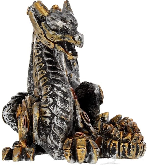 Magicun N.Giftware~Mechanical Hatchling Figurine 13cm Gold