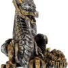 Steampunk Collection~Mechanical Hatchling Figurine 13cm Gold
