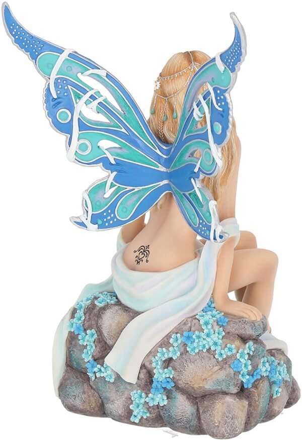 Fantasy Collection~ Jewelled Fairy Sapphire 19cm Figurine, Resin, Blue