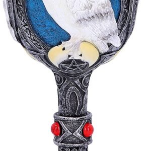 Animal Collection~ U4812P9 Wise Companion Goblet 19.8cm, Resin w. Stainless Steel