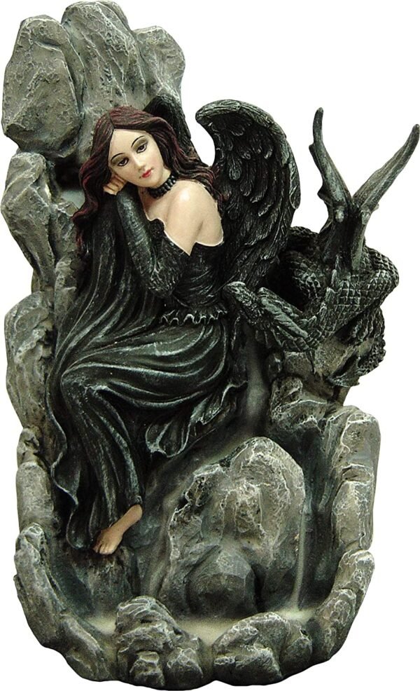 Nemesis Now Fairy Flow Tower Incense Burner 24cm Black
