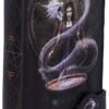 Magicun N.Giftware~, Black, Anne Stokes The Summoning Witch and Dragon Embossed Purse, 18.5cm