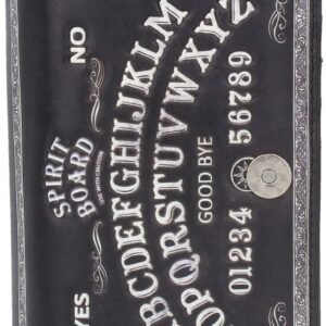 Wiccan Collection~B4106M8 Spirit Board Embossed Purse 19cm Black, PU