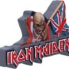 Band Merchandise~ Officially Licensed Iron Maiden The Trooper Eddie Fridge Magnet, Red, 10cm