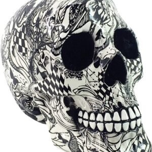 Dark Collection~Abstraction Figurine 16cm White