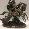 Magic  Collection~Odin Riding Sleipnir Sculpture Followed by Wolf