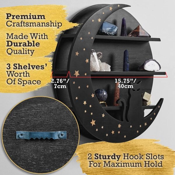 Cat Wall Display  Cat-Shaped Floating Shelves Wall Decor