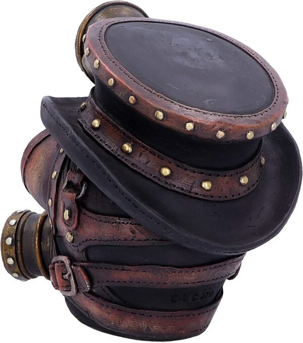 Steampunk Collection~D4734P9 Mechanical Oxygenation 18cm, Brass, One Size