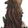 Light Collection~Lady Earth Female Tree Spirit Natural Backflow Incense Burner, Brown, 23.5cm