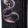 Magicun N.Giftware~, Black, Anne Stokes The Summoning Witch and Dragon Embossed Purse, 18.5cm