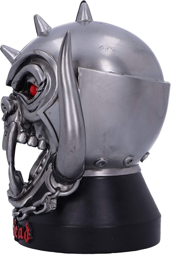 Magicun N.Giftware~Offically Licensed Motorhead Warpig Snaggletooth Bookends, 18cm, Silver