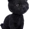 Animal Collection~ Bob Cat 16.5cm, Resin, Black, One Size