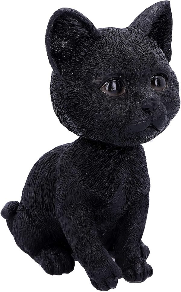 Animal Collection~ Bob Cat 16.5cm, Resin, Black, One Size