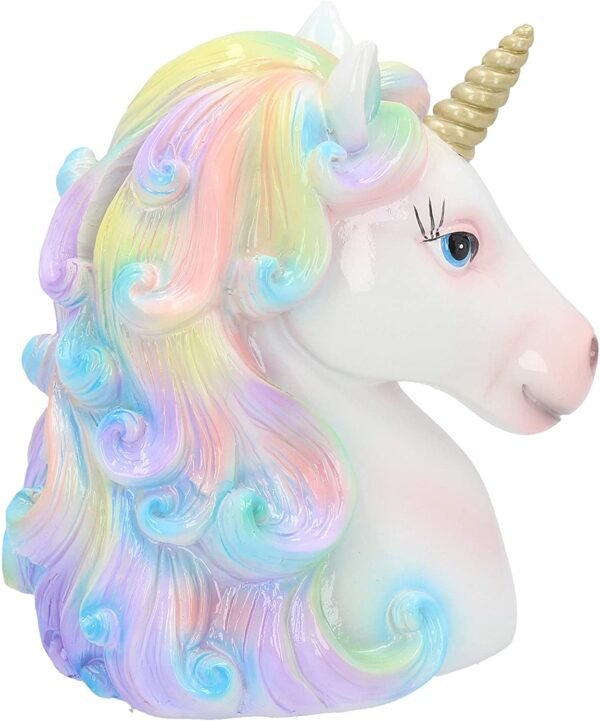 Fantasy Collection~ Magic Money Unicorn Money Box 17cm White