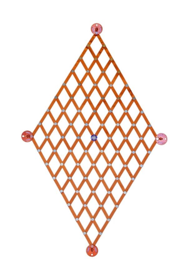 Magnetic Healing Mat System with Two 7 Inch Quartz Crystal Etheric Weavers