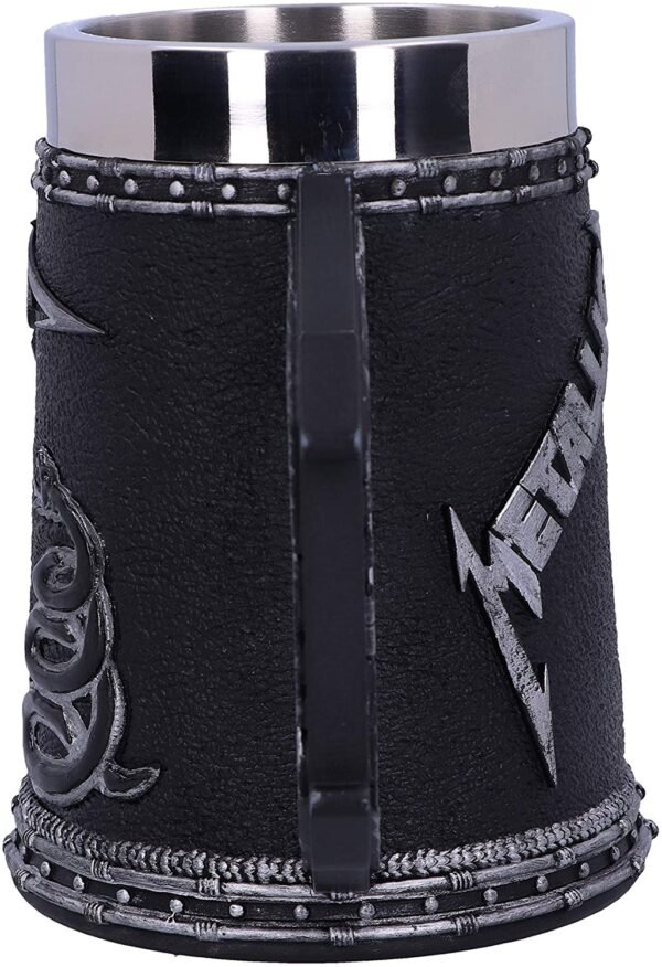 Magicun N.Giftware~Officially Licensed Metallica Black Album Tankard, 14.5cm