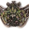Magic  Collection~Green Man Spring Mushroom Wall Plaque