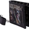 Band Merchandise~ Officially Licensed Powerwolf Kiss of The Cobra King Embossed Wallet, Black, 11cm