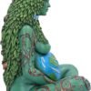 Light Collection~Large Ethereal Mother Earth Gaia Art Statue Painted Figurine, Green, 30cm