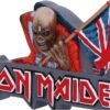 Band Merchandise~ Officially Licensed Iron Maiden The Trooper Eddie Fridge Magnet, Red, 10cm