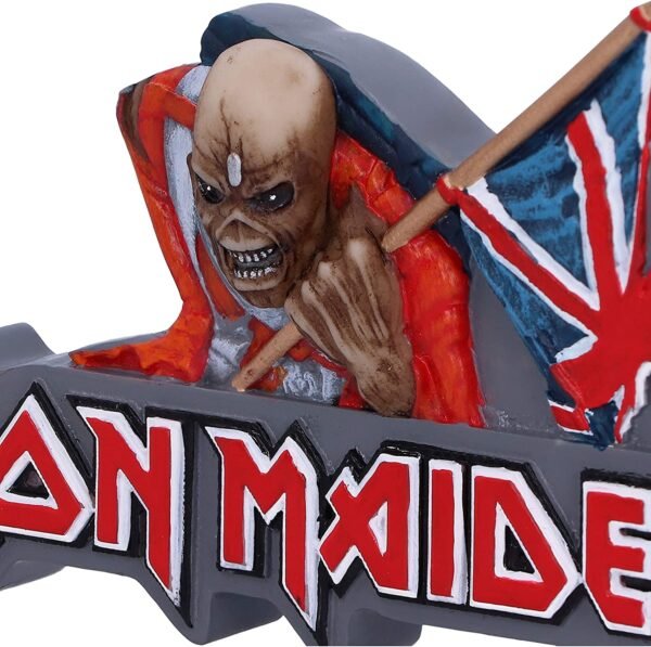 Band Merchandise~ Officially Licensed Iron Maiden The Trooper Eddie Fridge Magnet, Red, 10cm