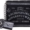Wiccan Collection~Spirit Board Embossed Purse Ouija Wallet Black 18.5cm, 11cm