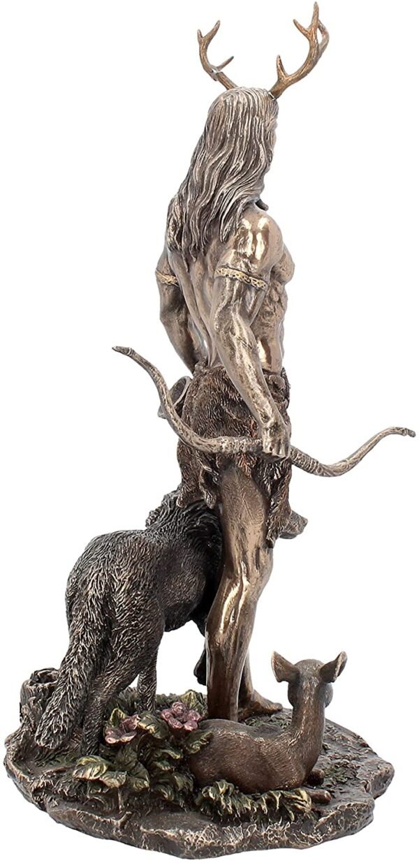 Wiccan Collection~Herne and Animals Figurine 38cm Bronze