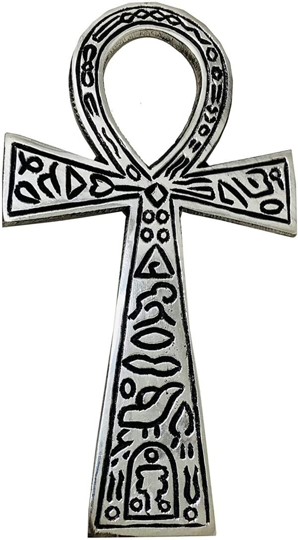 Witchcraft~Brass Ankh Brass Large ( 3 1/2" x 6 1/2") For Altar Or Wall… (golden)