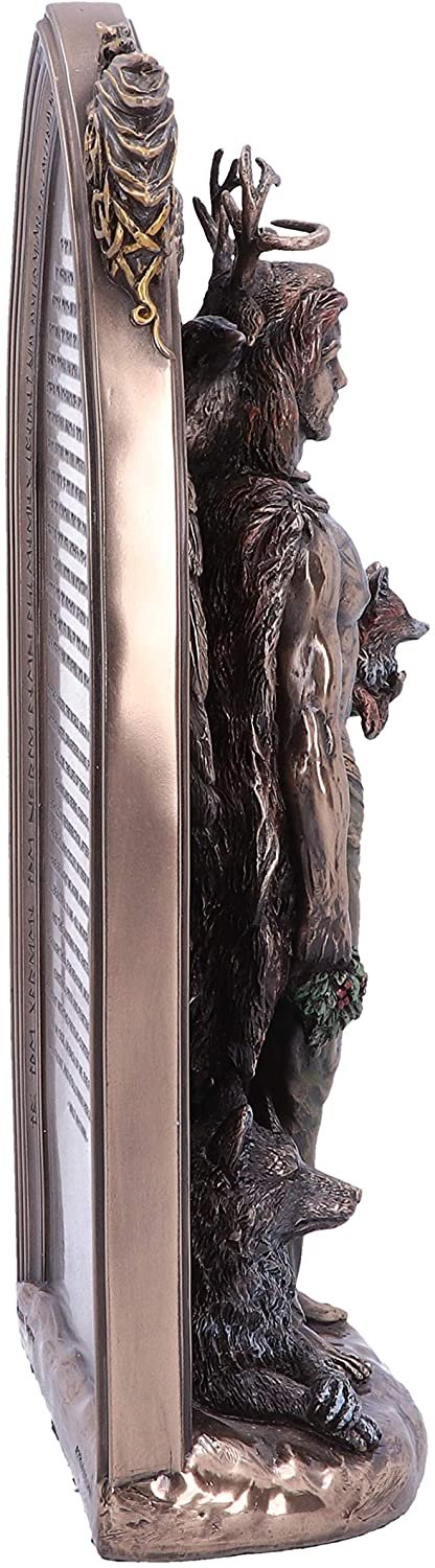 Mythology Collection~ H4739P9 The Druid by Ruth Thompson 27cm, Resin, Bronze, One Size