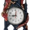 Fantasy Collection~ AL50380 Time Guardian Clock 17cm Red