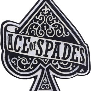 Magicun N.Giftware~Officially Licensed Motorhead Ace of Spades Fridge Magnet, 6.5cm, Black
